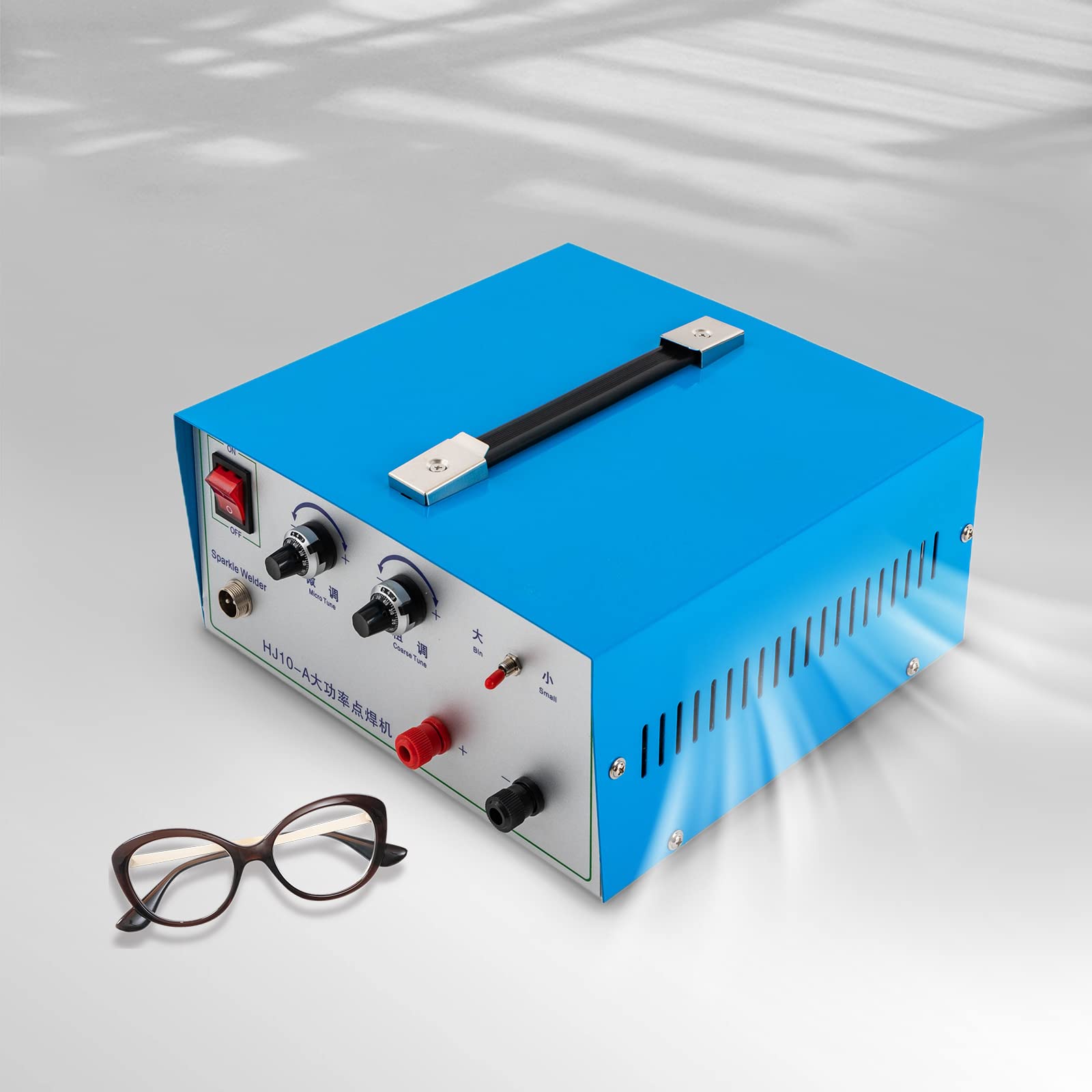 Jewelry Spot Welder, Pulse Sparkle Spot Welder 110V 100A Portable